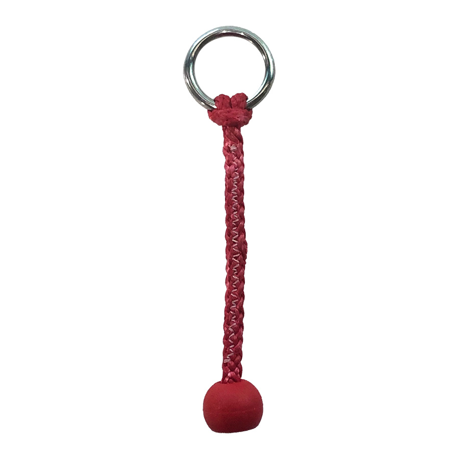 PKS Leash Quick Connect Pigtail With Stopper Ball W/ Stainless Steel Ring- Sold Individually