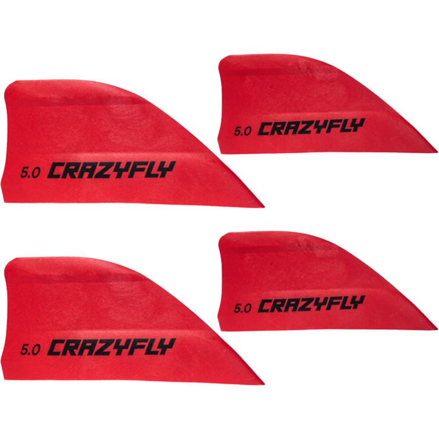 crazyfly-2026-fin-set-5cm-red