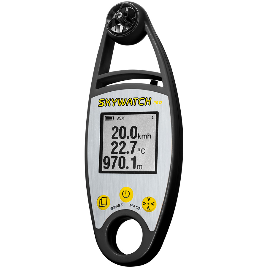 Skywatch Pro -  Weather, Altitude Meter - Black