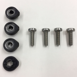 Crazyfly LTD Hexa Binding Screws and Washers (set of 4 black)