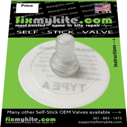 Fixmykite.com Duotone Straight One Pump Valve, Leading Edge
