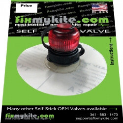 Fixmykite.com MEGA North Hyperflow inflate Valve