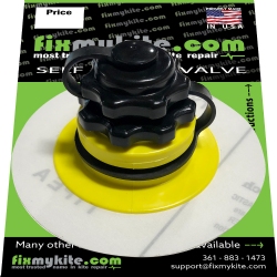 Fixmykite.com PKS ProFlow Screw Valve - Fits: Airush, Naish, Star, RRD, Switch